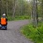 <p align="left">Le début de la piste cyclable, à partir de la rue Parlee Beach. <br />Voir cartes et explications dans le texte de la présentation.